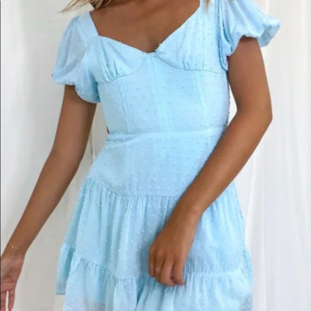 Isabelle’s Cabinet Dress - Light Blue